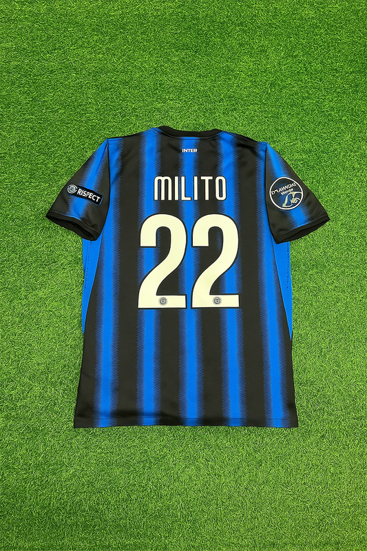 Milito - Inter Soccer 2011 Diego Soccer Kit Football Jersey Trikot