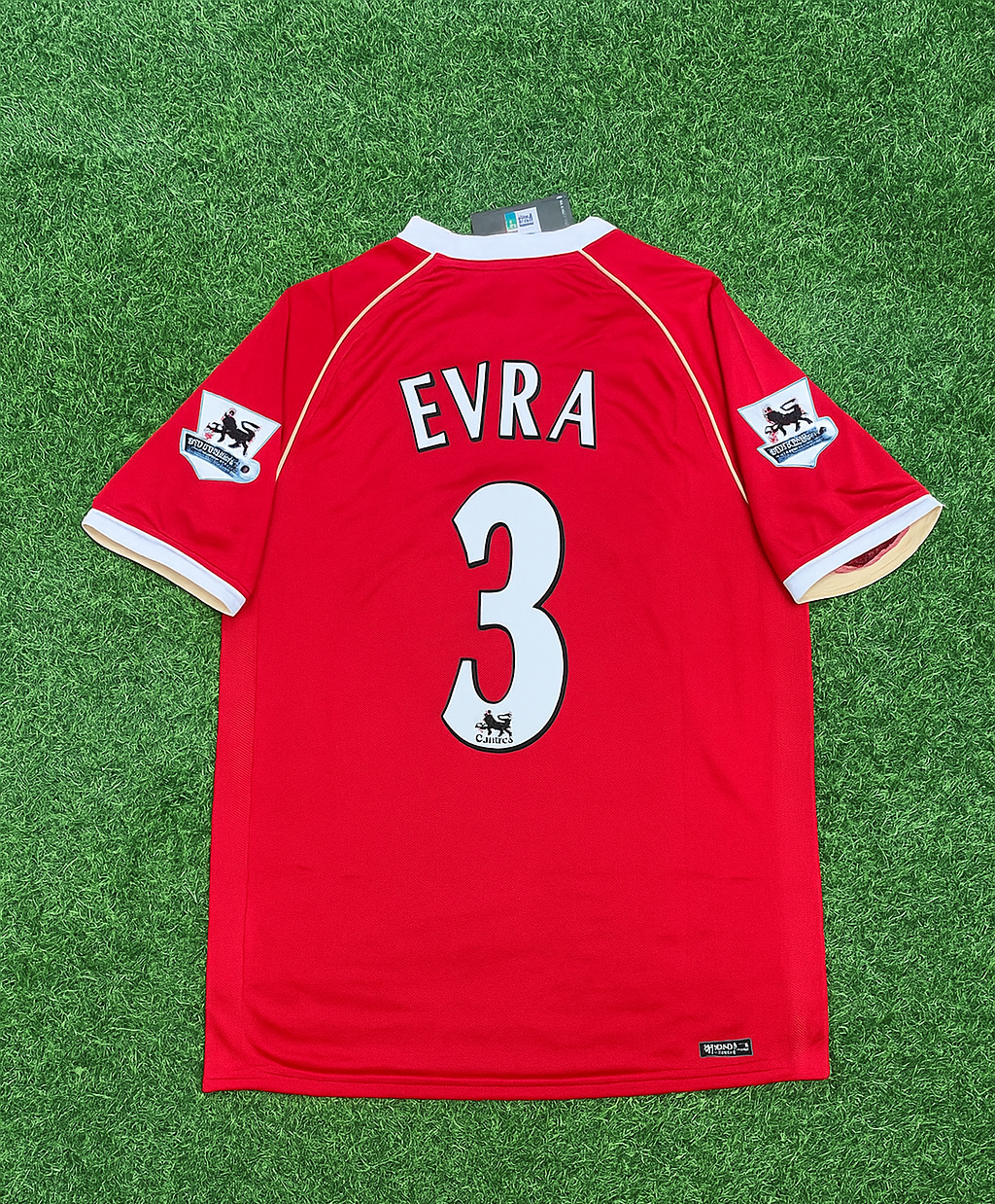 Evra Manchester United Retro -06 Retro 2005 Patrice Vintage Soccer Kit Football Jersey Trikot