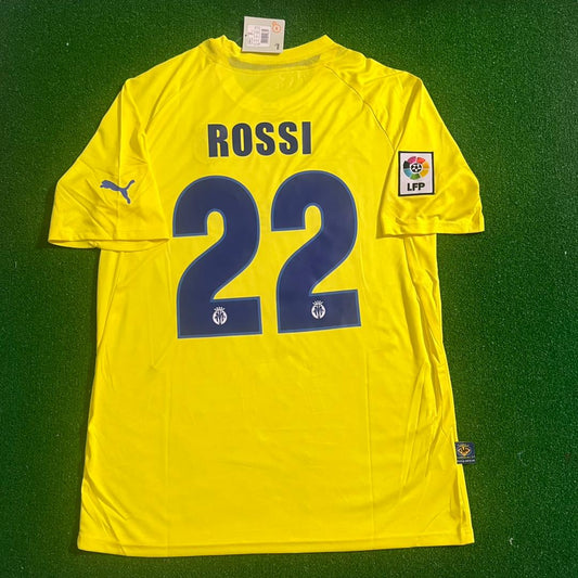 Rossi #22 – Villarreal – Retro Soccer – | | - Camiseta 2009 2010 Giuseppe Vintage Soccer Kit Football Jersey Trikot